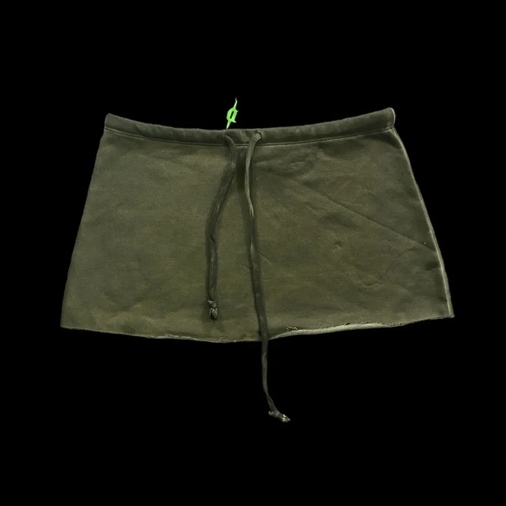 Darker Wavs DollsKill | NWT’s Cyber Y2K drawstring mini lowrise sweat skirt - Picture 4 of 9